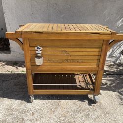 Tommy Bahama Wood Cooler