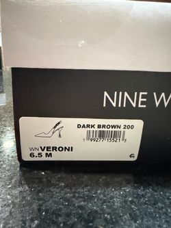 Nine West heels - brown