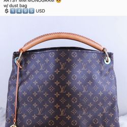 LV Artsy Authentic EUC Women’s Purse Bag