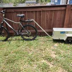GIANT /RINCON Mountain Bike And Custom Trailer 