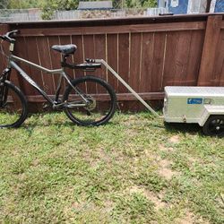 GIANT /RINCON Mountain Bike And Custom Trailer 