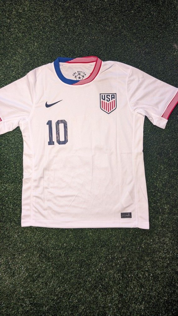 USA Home Jersey 2024/25 USA Jersey Pulisic Jersey
