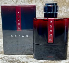 Prada Ocean Luna Rossa Le Parfum For Men 1.6 Fl.  Oz. /50 Ml. Refilallable Sealed Box