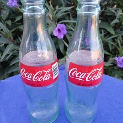 2 COCA-COLA BOTTLES