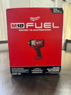 Milwaukee M18 FUEL 18V Lithium-lon Brushless Cordless 1/2 in. Impact Wrench with Friction Ring (Tool-Only)