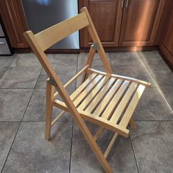 Folding Wooden Chair