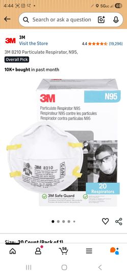 3M 8210 N95 mask