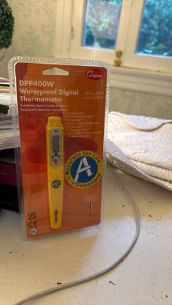 Cooper DPP400W Waterproof Digital Thermometer for Food