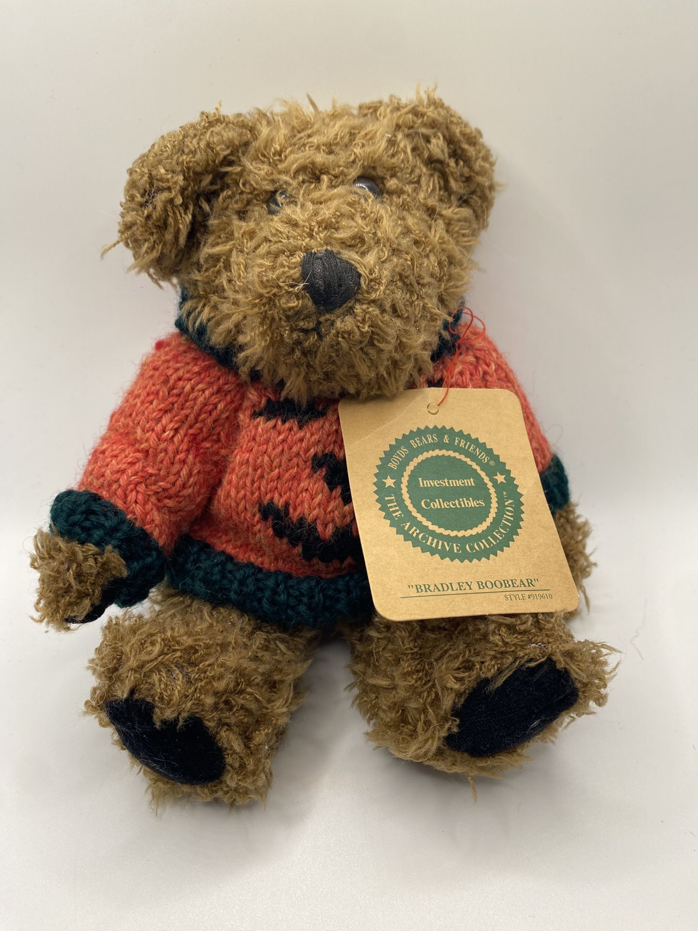 Boyd’s Bear Bradley W Halloween Sweater