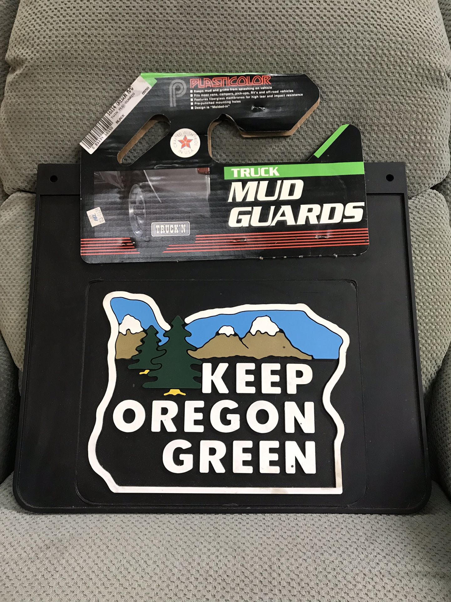 NEW Plasticolor Keep Oregon Green Truck Mud Guards!