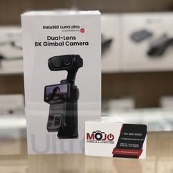 Insta360 Luna Ultra Dual Lens 8k Gimbal Camera