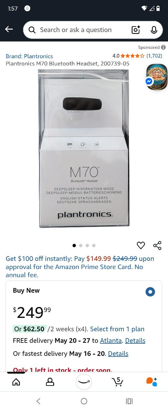 M70 Bluetooth Headset