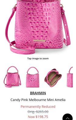 Amelia Candy Pink Melbourne Brahmin purse