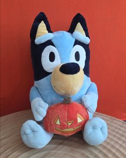Bluey Halloween Pumpkin 18" Plush