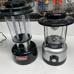 (2) Coleman Lanterns Will Need Batteries. $10 Takes Both As Is. You Pickup