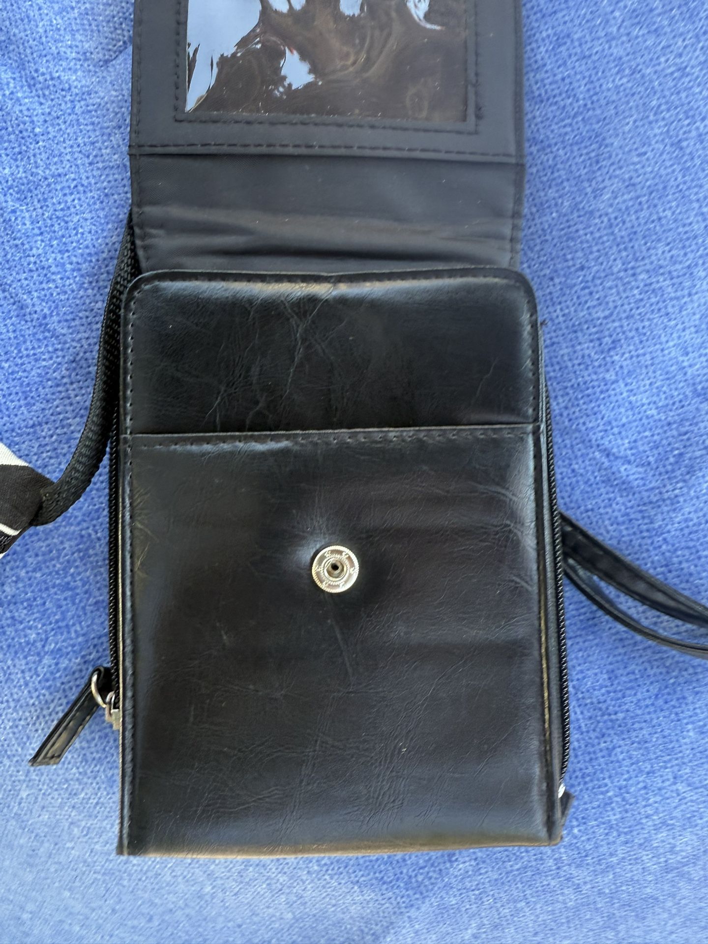 Small Black Travel Purse