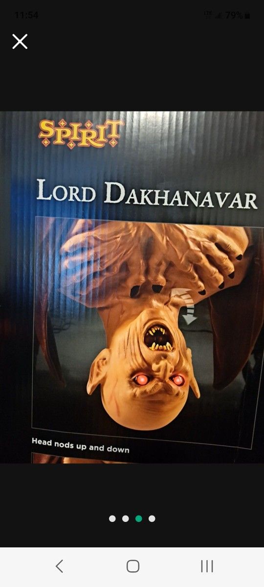 Lord Dakhanavar Animatronic