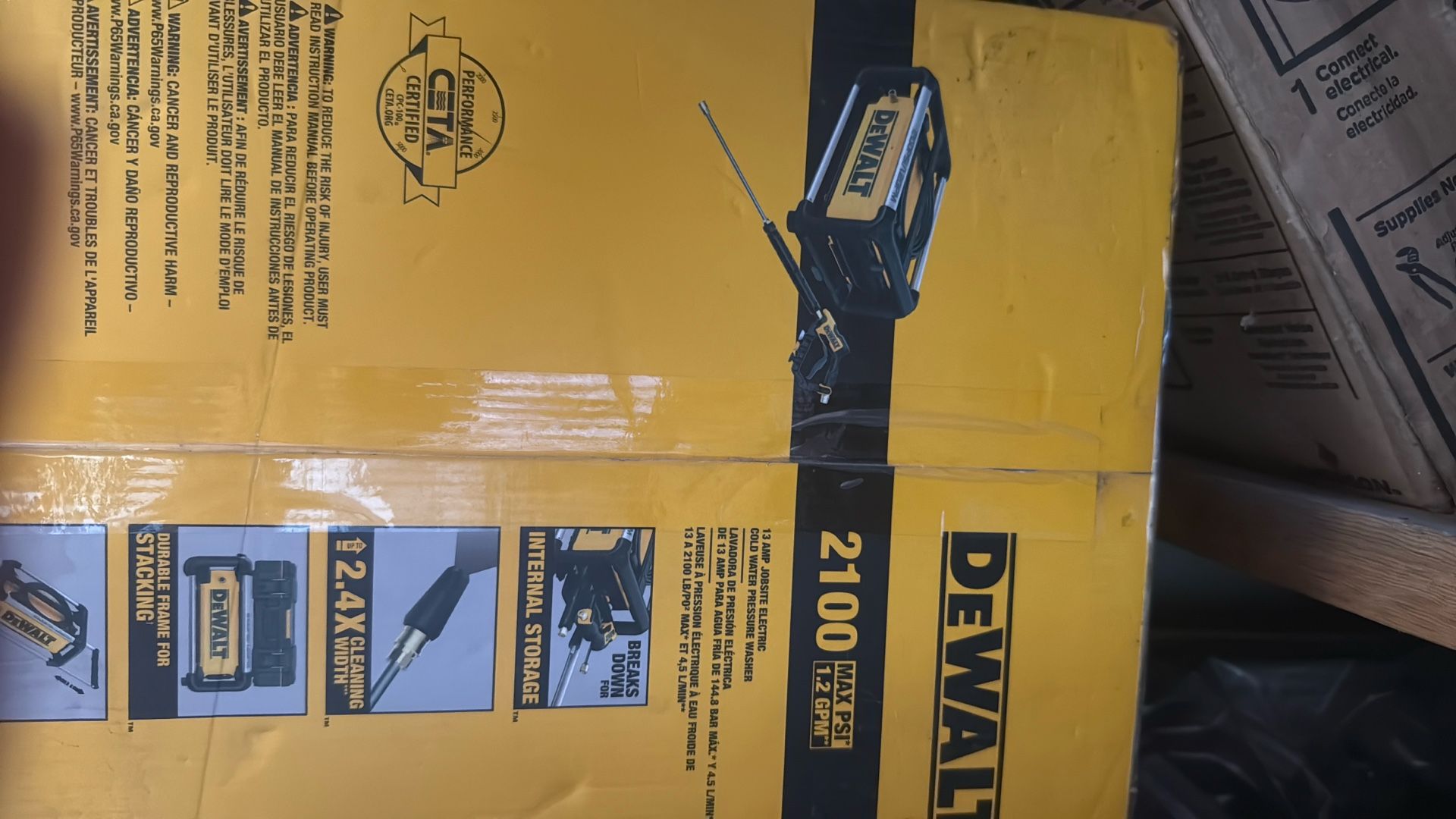 Dewalt 2100 Psi Pressure Washer