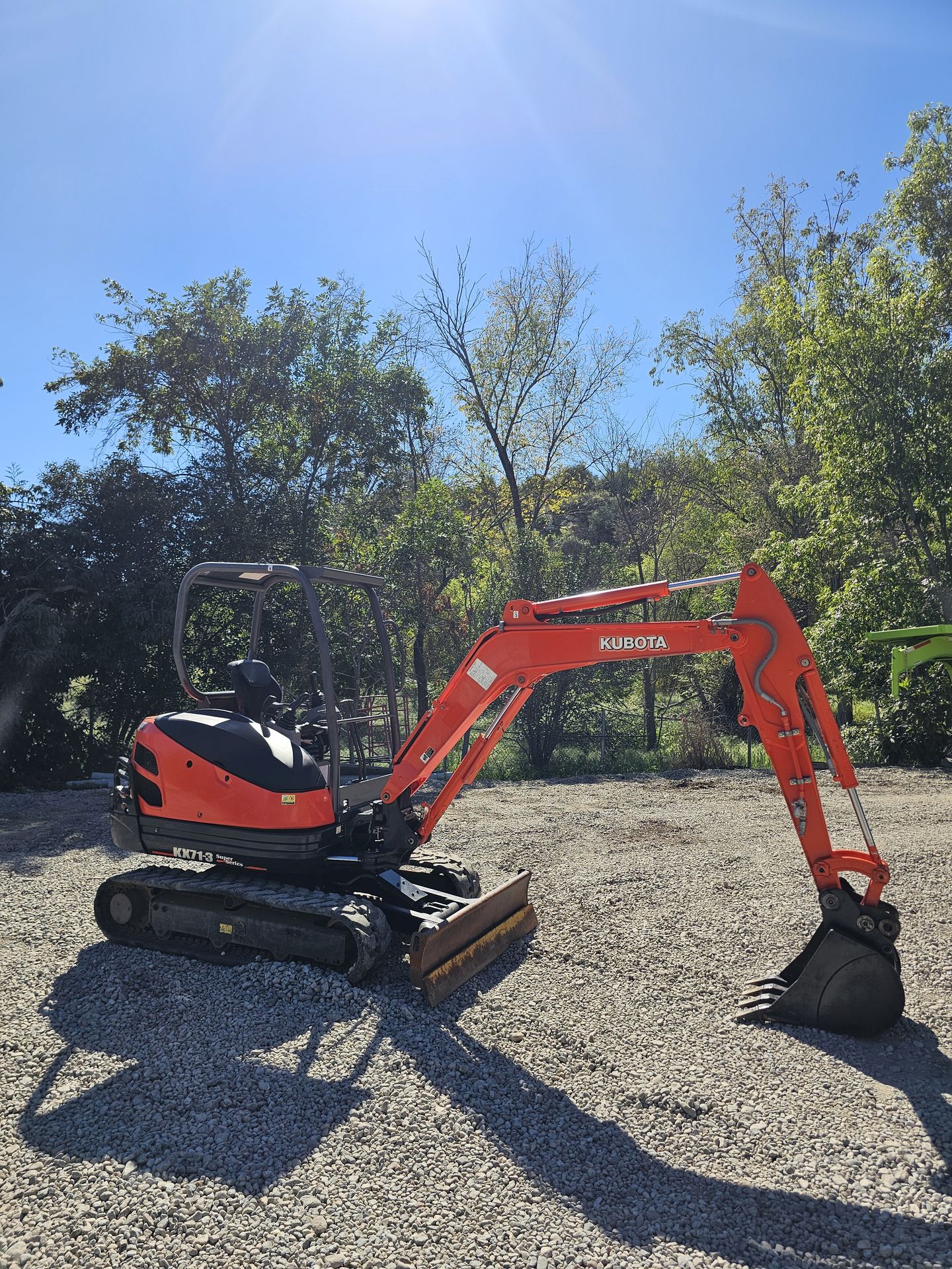 Kubota mini excavator
