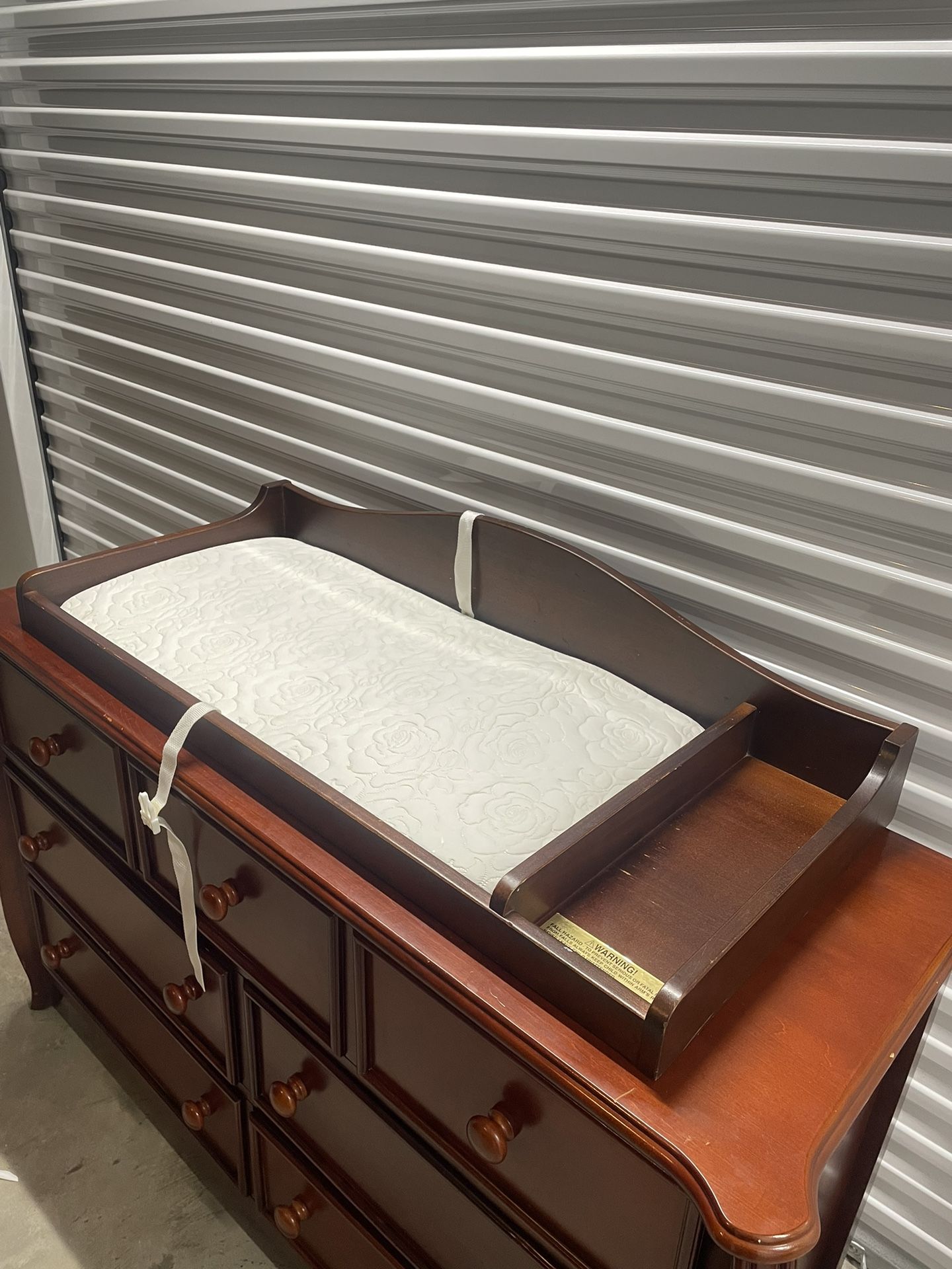 Changing Table Topper With Changing Pad