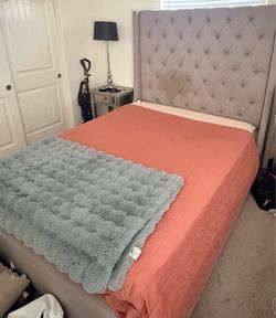 FREE Upholstered Headboard and Rails
