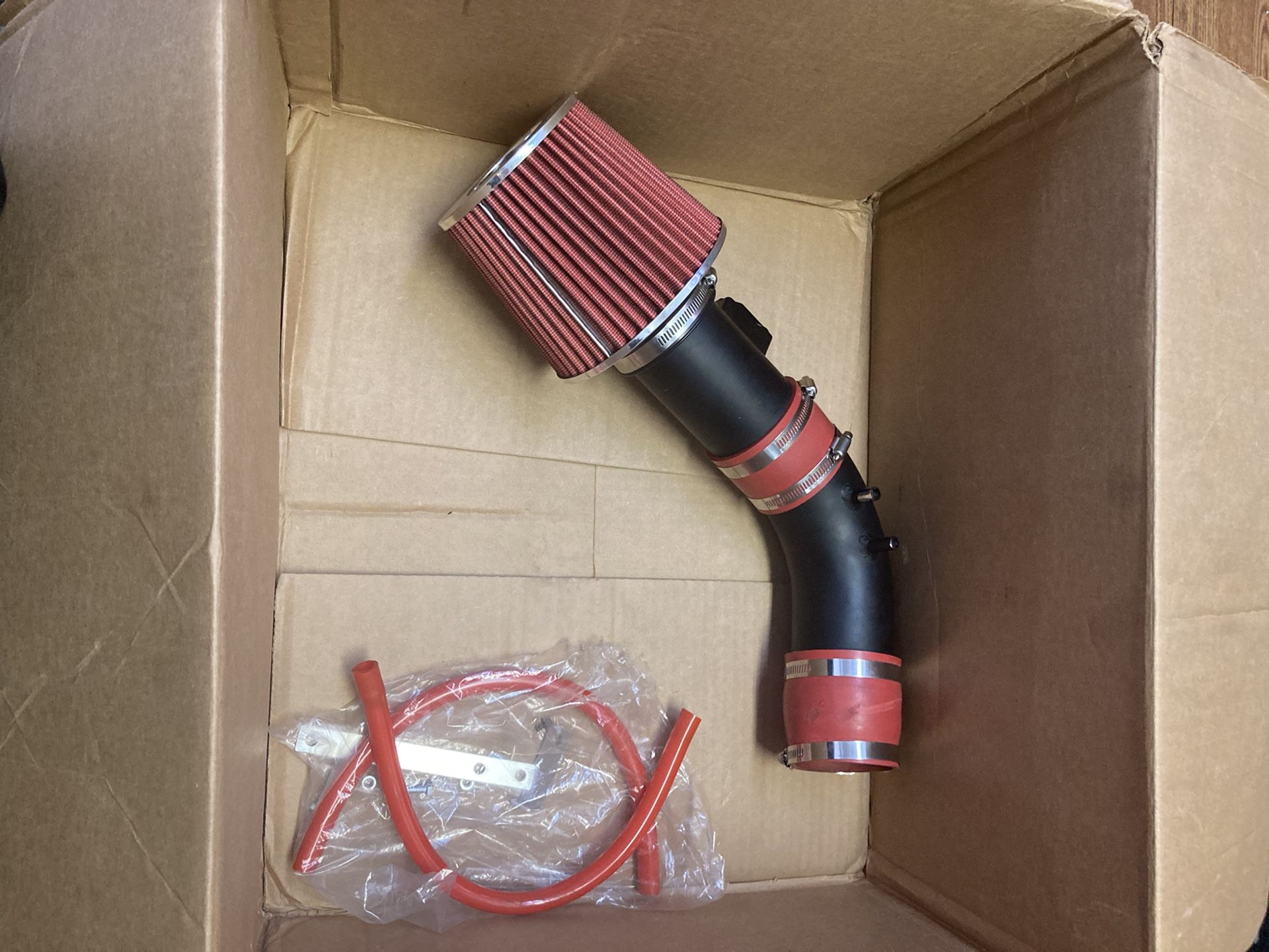 Red Ram Intake Kit+Filter 2004-2007 Compatible w/ Accord 2.4L w/ MAF Sensor
