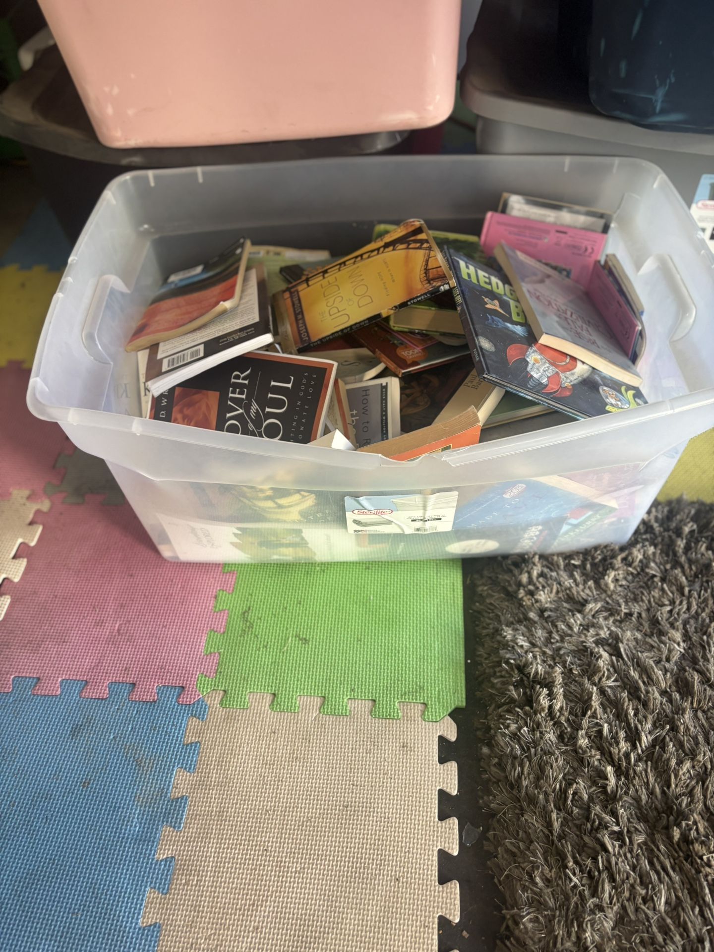 Books For Sale/ entire bin $10