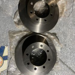 2011 Ford F-250 Super Duty Complete Front Brake Discs And Pad Kit