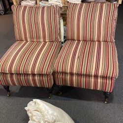 Two Side Chairs Pre owned 