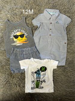 Baby boy clothes 12M