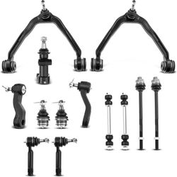 13Pcs Front Upper Control Arm & Lower Ball Joint for 99-06 Chevy Silverado GMC Sierra 1500 Yukon 02-06 Cadillac Escalade K80942 K6541 K80631 ES3488 E