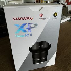 Samyang 14 Mm F2.4 Camera Lens (new)