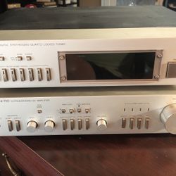 Harmon/kardon Hk715 Digital Tuner And HRK 750 Amplifier