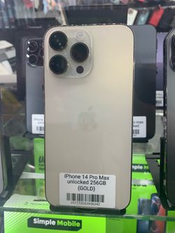 Brand new iPhone 14 Pro Max unlocked 256GB (Gold)