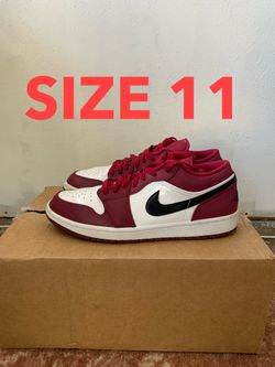 Jordan 1 Low Noble Red - SIZE 11 