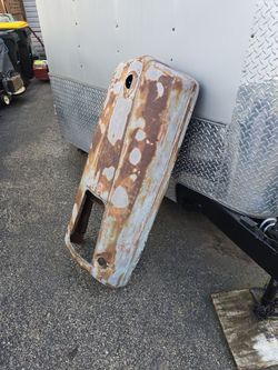 Vintage ford 8N tractor hood