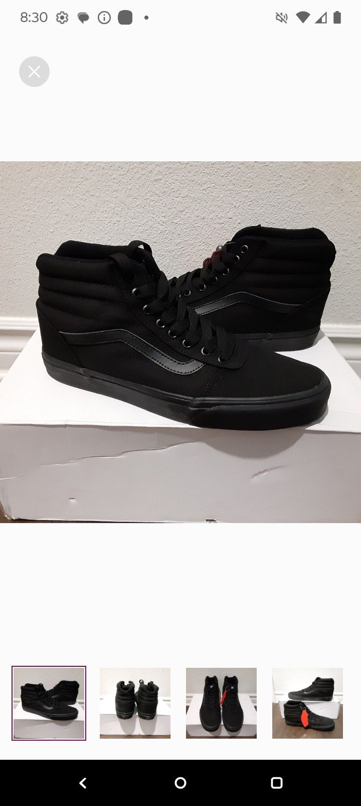 Vans Men's Size 9/Women Size 10.5