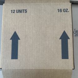 NEW 25-Pack Shipping Boxes – 12 Bottle Capacity (16 oz) Corrugated Cartons Heavy Duty