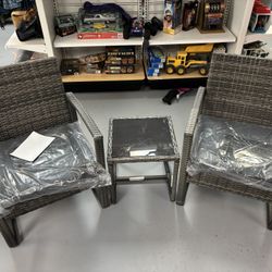 Patio Rama three-piece bistro set
