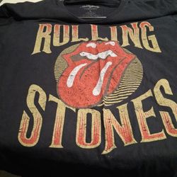 🔥 Rolling Stones Tee (L) – Vintage Rock Drip 💯
