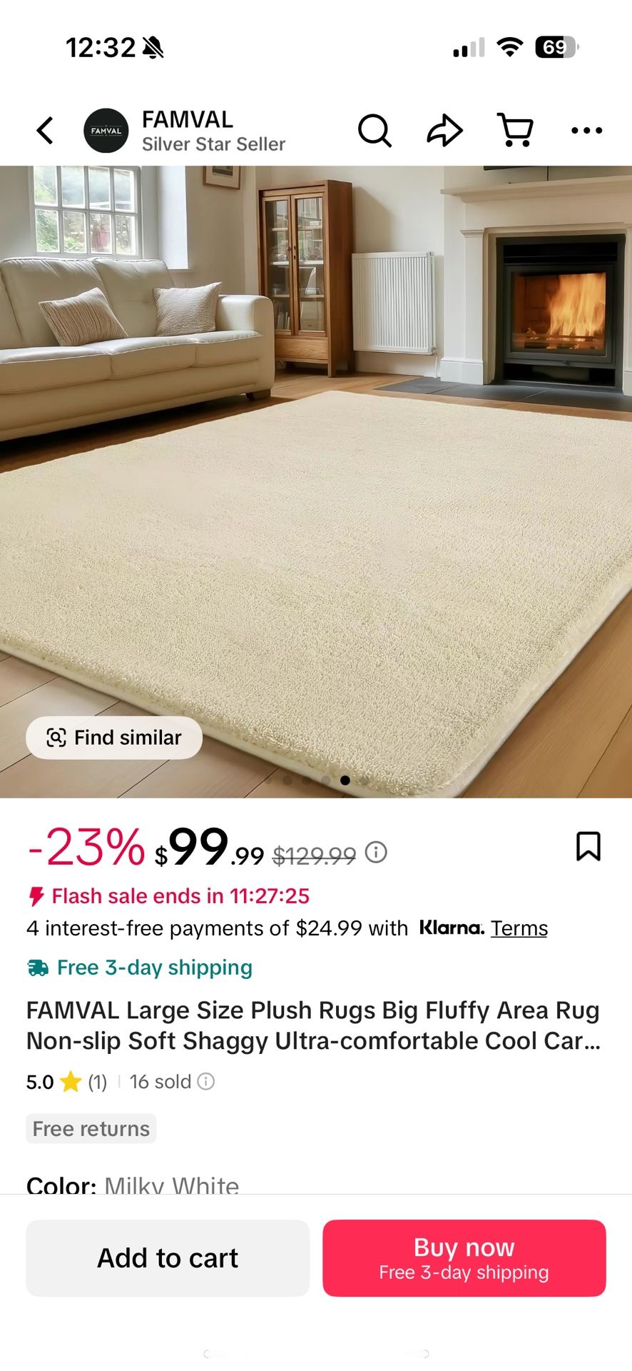 Famval Rug FAMVAL 8x10 Rug for Sale in Petaluma, CA - OfferUp