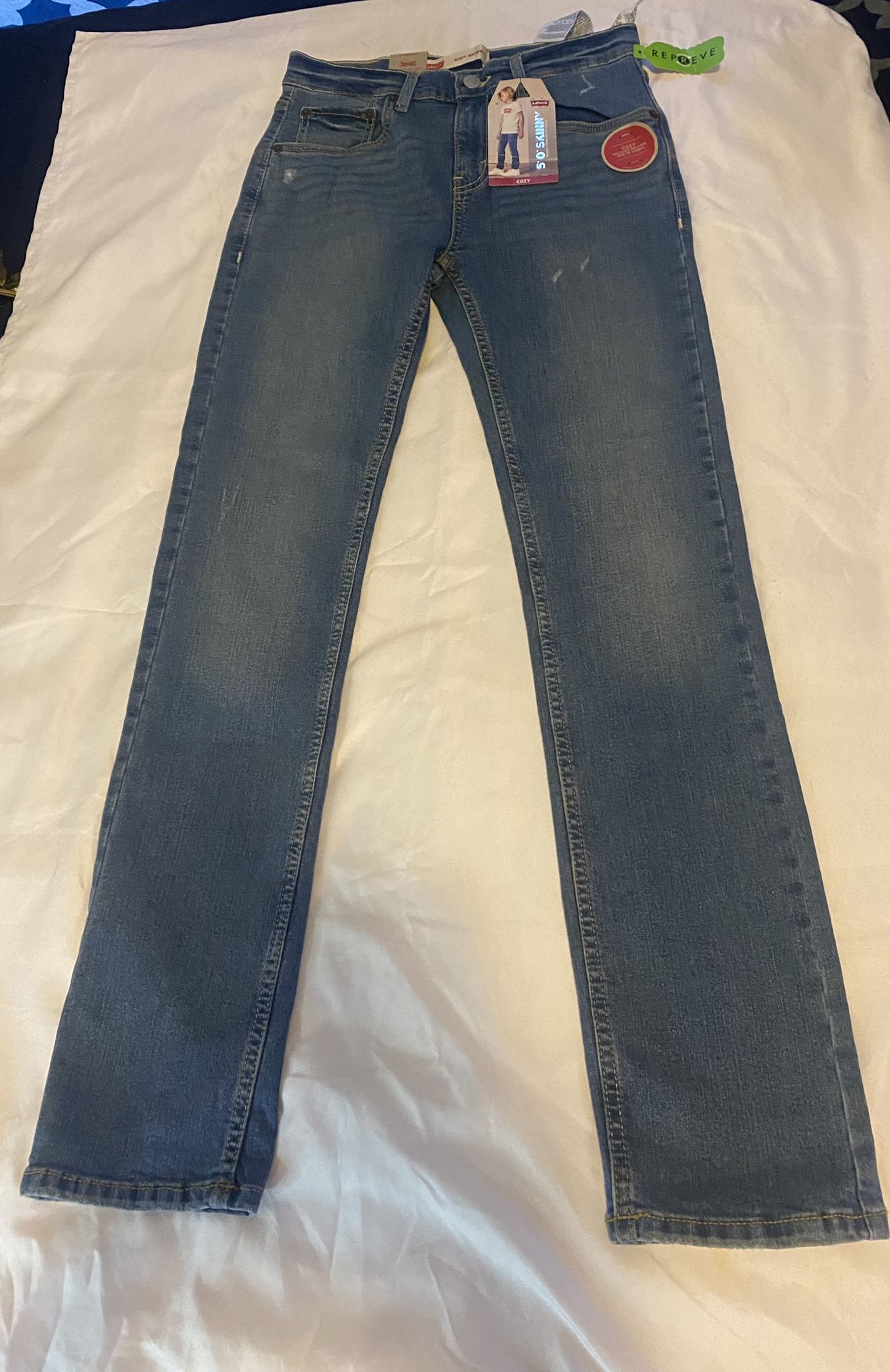 Levi Boys 510 Cozy Skinny Jeans. 16R W28-L30