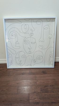 Abstract Single Line Art 25x25
