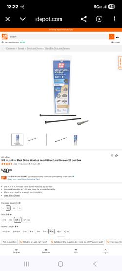 Structural Screws