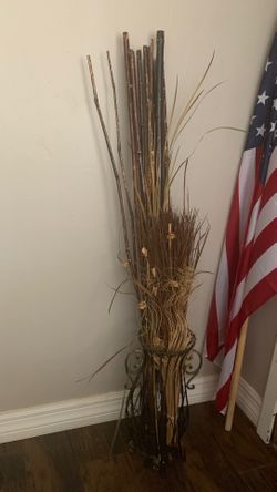 Decorative vase and flowers