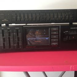 Classic sansui amplifier and pioneer graphic equalizer