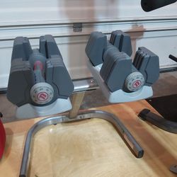Dumbbells Nautilus 445 Universal Adjustable Dumbbells Stand for Sale in Vancouver WA OfferUp