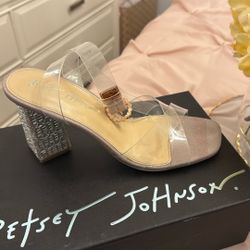 Betsy Johnson Rhinestone Heels