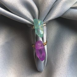 Crystal Chunk Rings