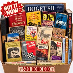 Mixed Lot of Vintage Paperback and Hardcover Books